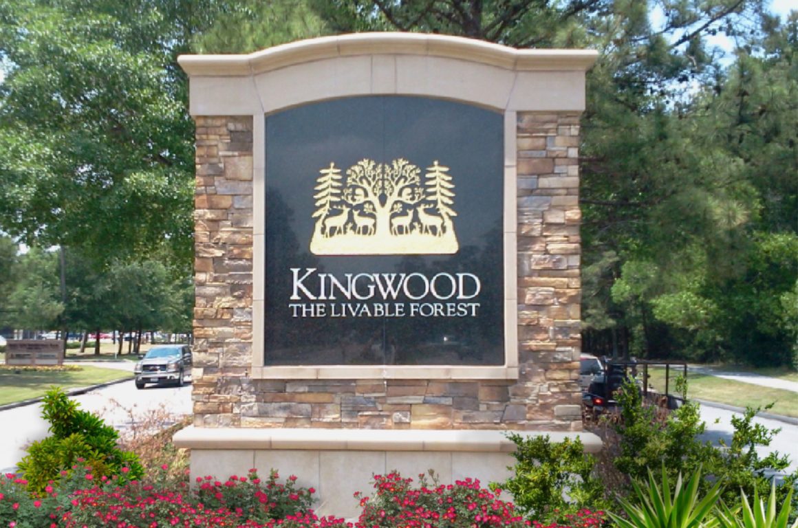 Kingwood Identification sign