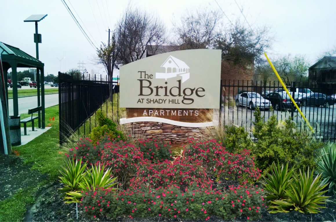 The Bridge ID sign